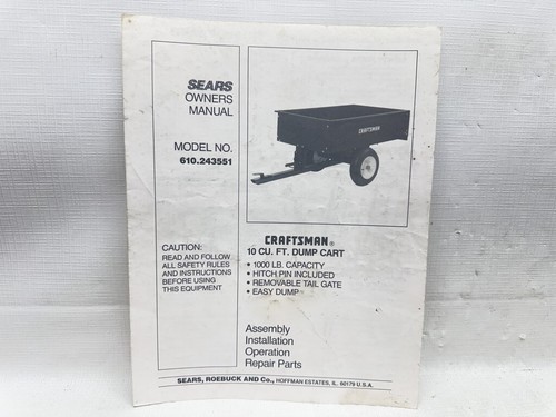 1993 sears craftsman cu - craftsman, 10