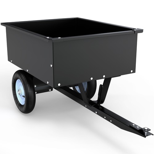 Dump cart tow behind - tow,